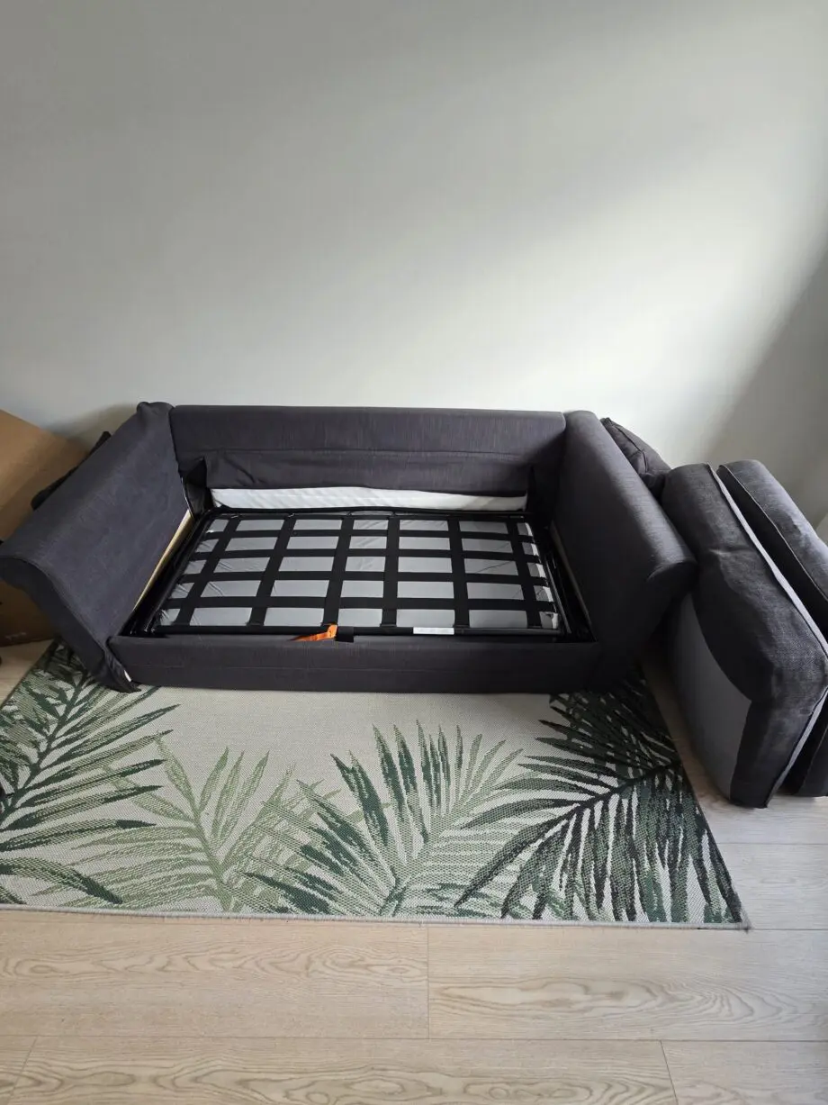 Ikea + Gronlid + 2 seat sofa bed + Dark grey