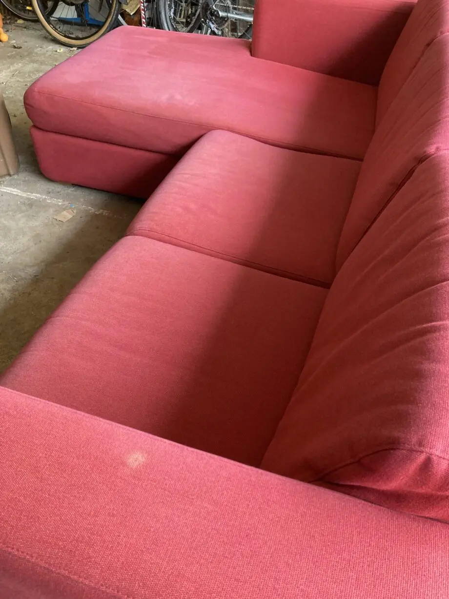 Habitat Red Corner Sofa Bed