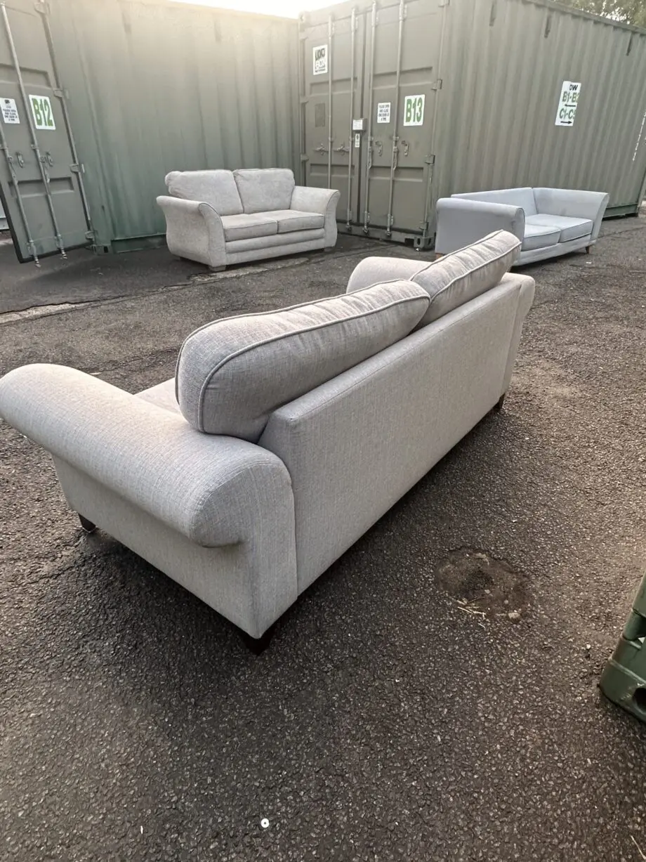 Furniture Village Grey Two Seater Sofa
