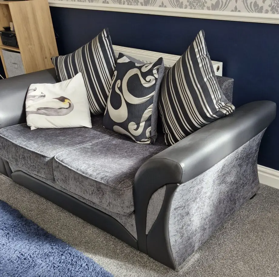 Two 2 seater sofas