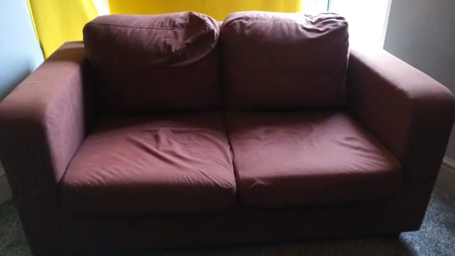 2 Seater Sofa - Dark Peach