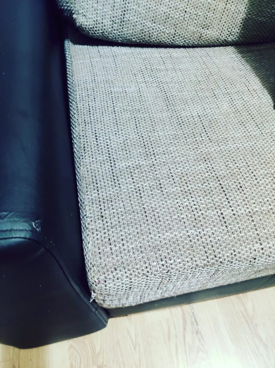 5 year old sofa,3-sitter,converts into double bed,storage underneath