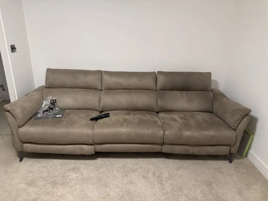 Missouri Sofology brown sofa 4 seater