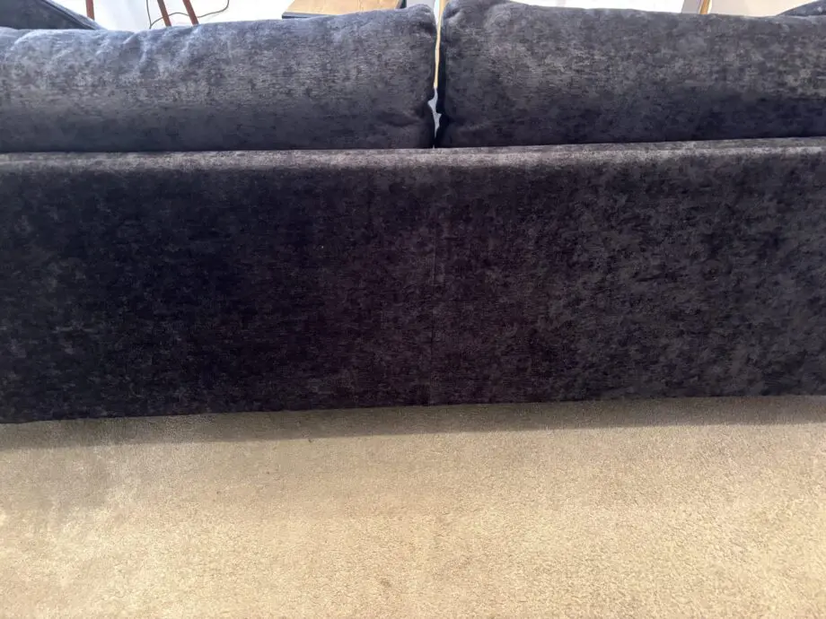 Next - Parker - large sofa - navy blue chunky chenille