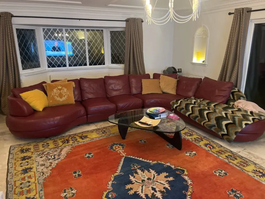 Italian RH Corner Sofa .