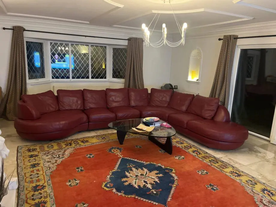 Italian RH Corner Sofa .