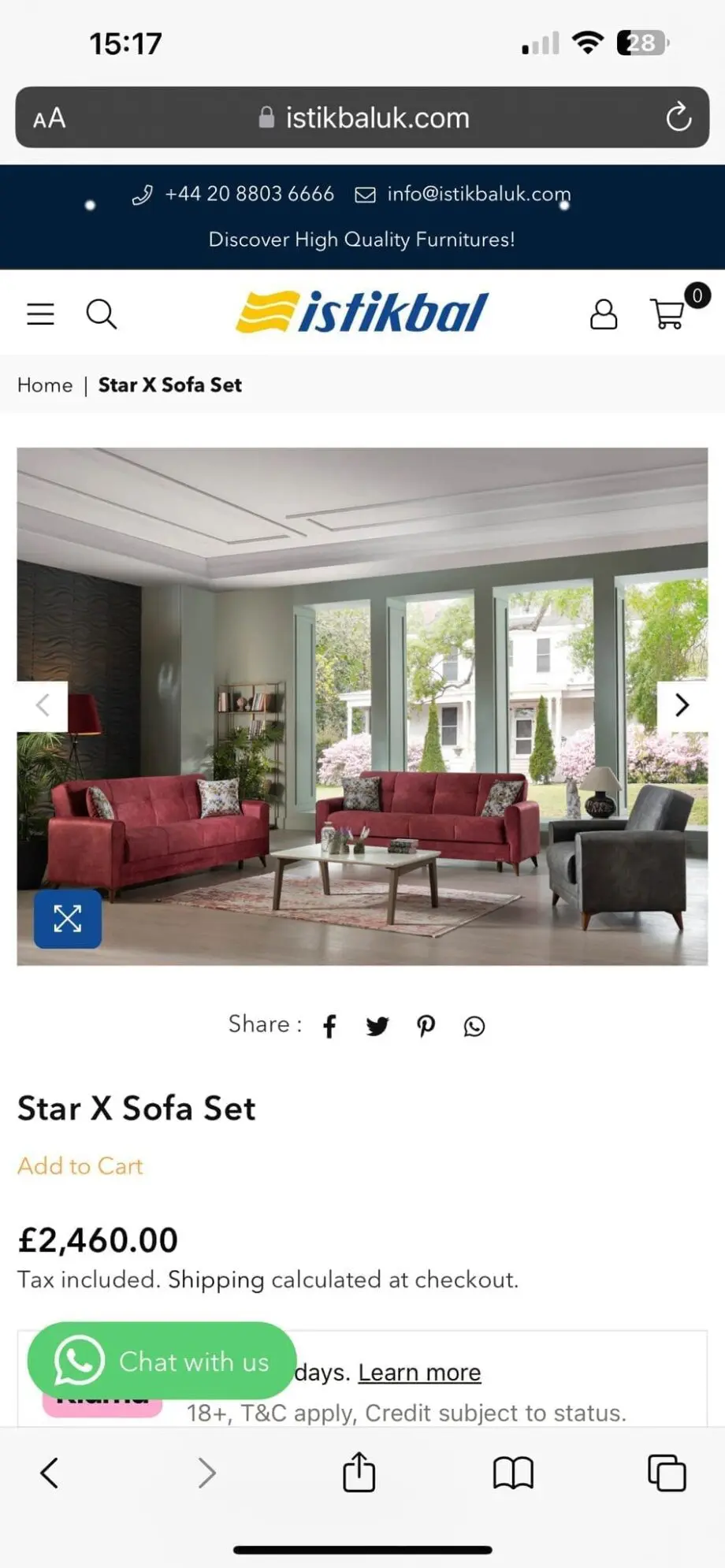 Istikbal Sofas