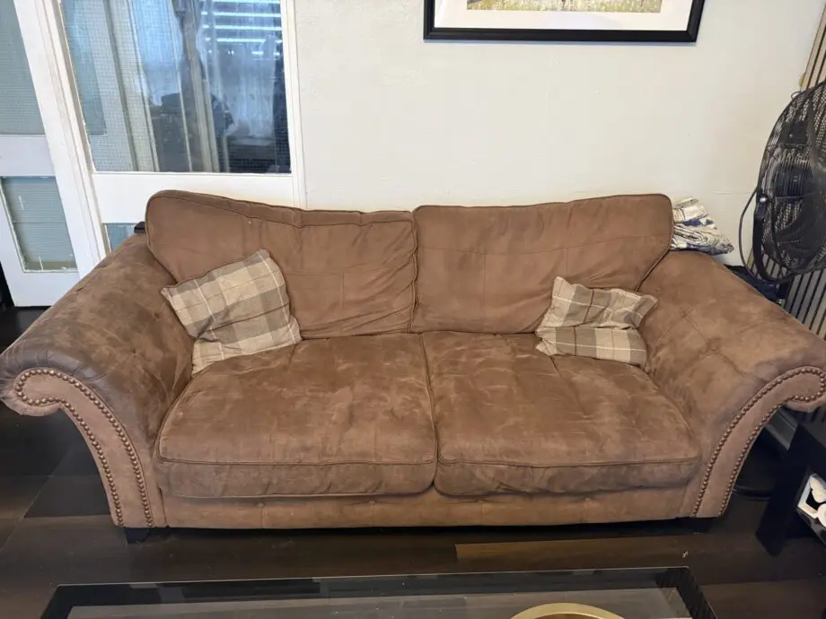 DFS Charme Brown 4 + 3+ 1 Sofa set