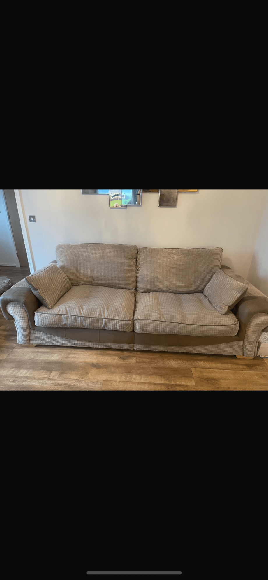 Sofology couch and large cuddle chair