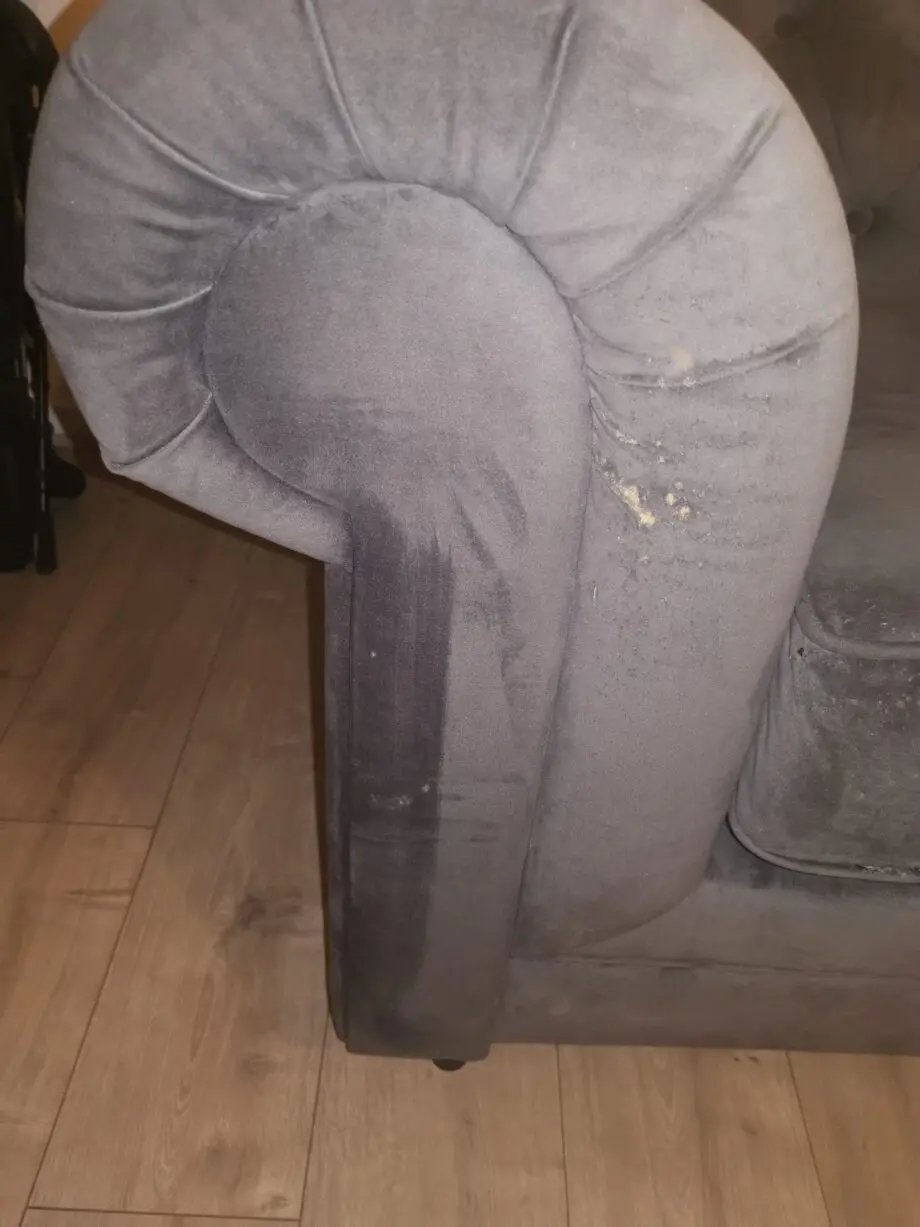 Chesterfield grey 4 seater