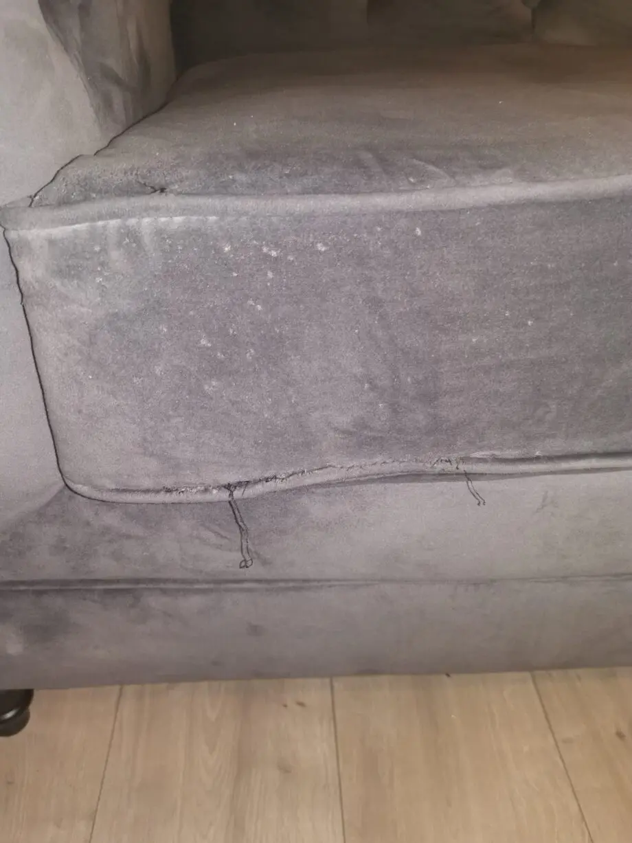 Chesterfield grey 4 seater
