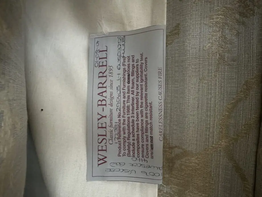 Wesley-Barrell sofa for two