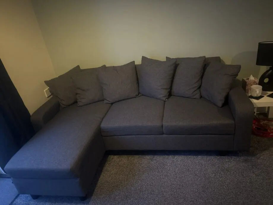 Laura James - Tracy corner sofa, grey