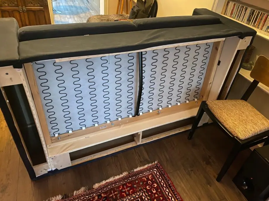 Navy Blue 3-seater IKEA (Vimle) Sofa