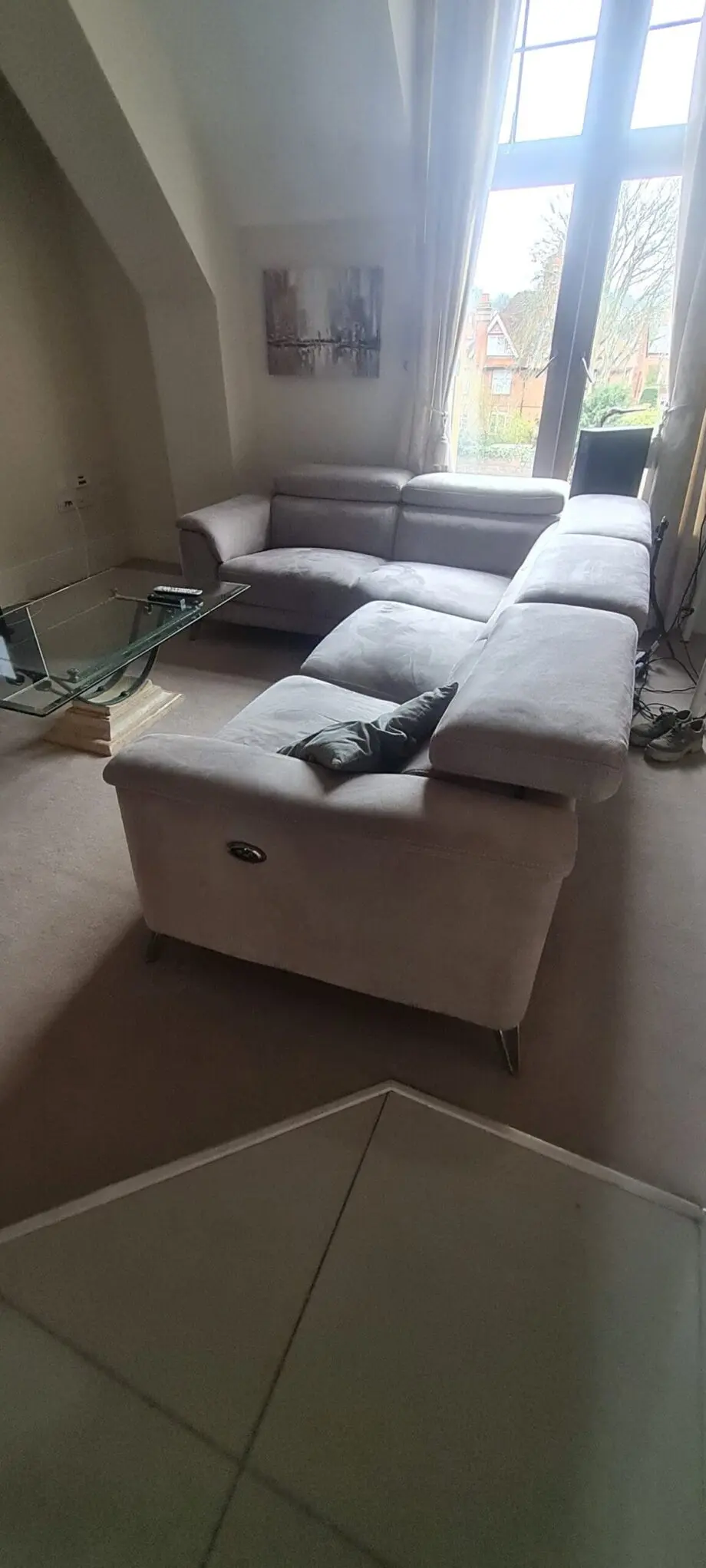 DFS Tahiti Right Hand Power 2 Piece Corner Sofa