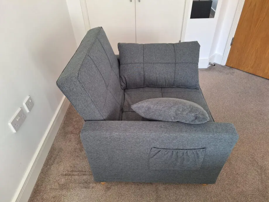Emma-Leigh 1 Seater Fold Out Upholstered Sofa Bed