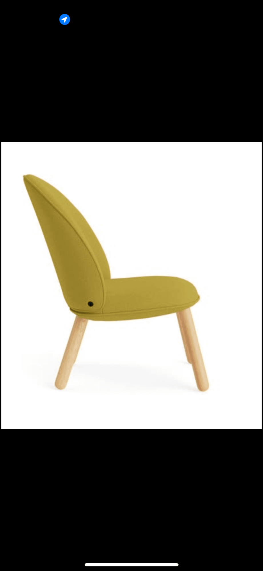 Normann Copenhagen Ace lounge chair full upholstery fabric with oak structure