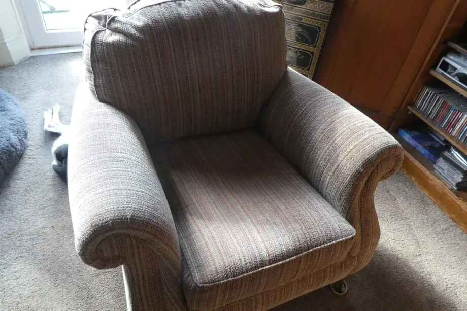 Parker Knoll Burghley Fabric Armchair. Lee Longlands
