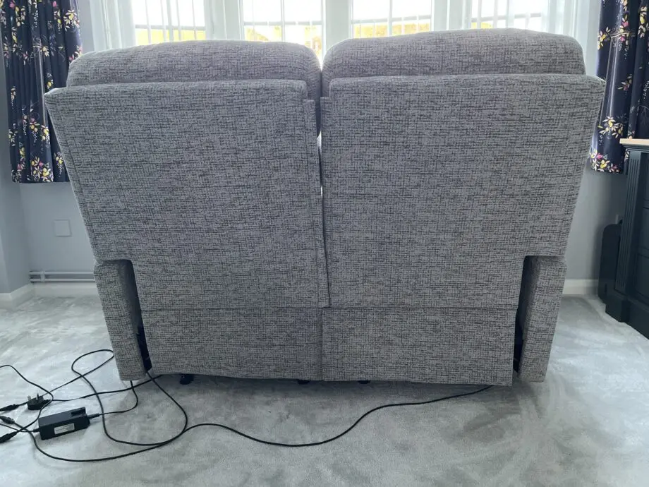 Sherborne Comfi Sit -Grey 2 Seater Power Recliner Sofa