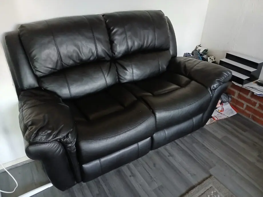 DFS BLACK NEW RECLINER SOFA SETS