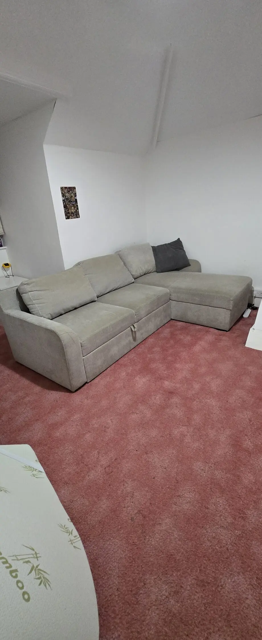 Left hand sofa bed couch