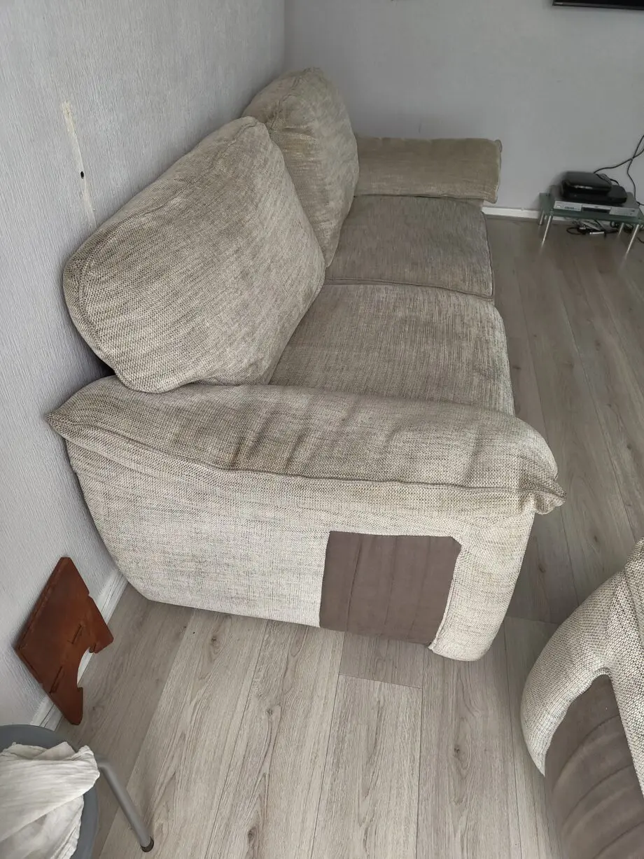 Stone sofa set (includes a 3 seater and a 2 seater)