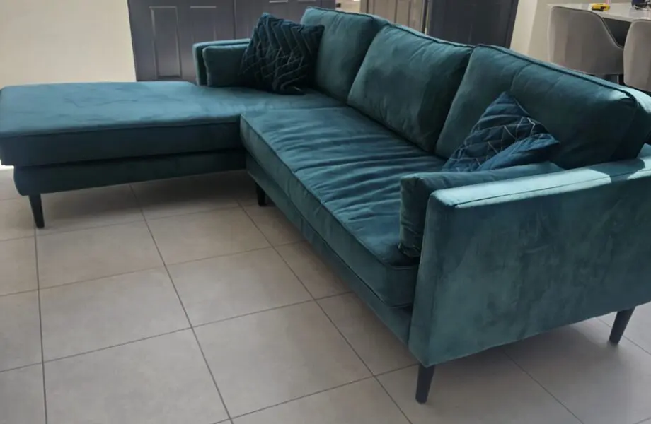 Emerald Green Sofa