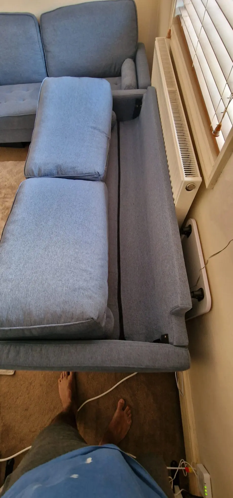 2 x two seater sofas from wayfair
