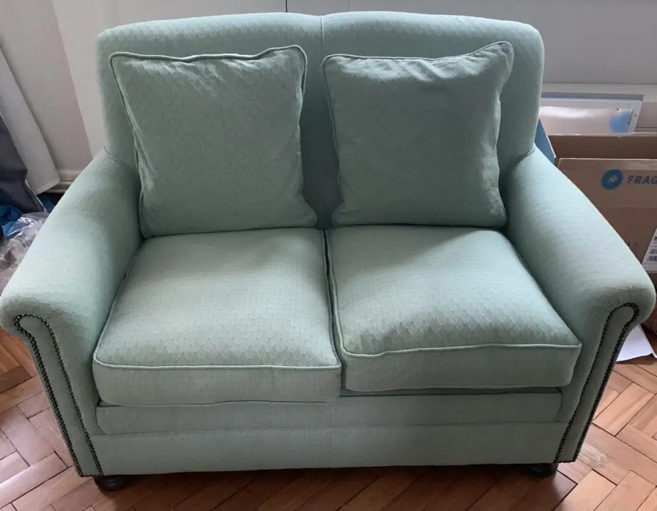 Exquisite Tetrad Preloved Small Sofa – A Touch of Timeless Elegance