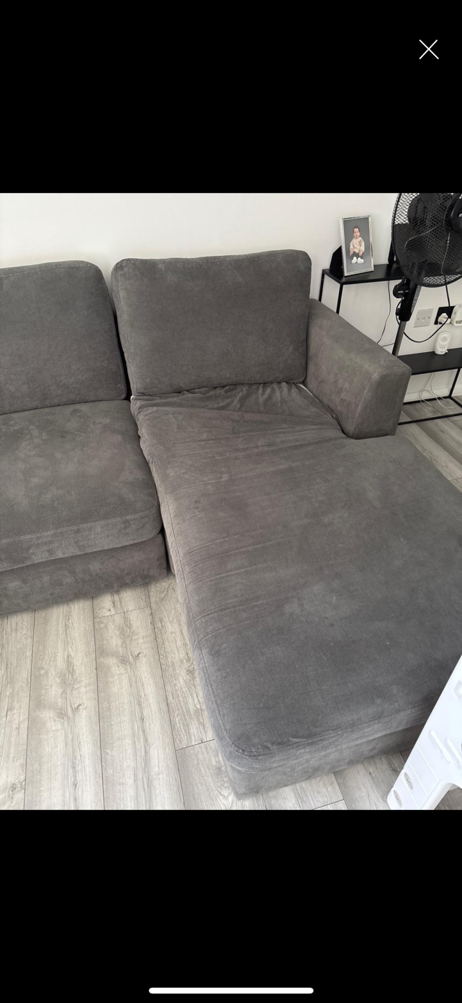 DFS Freya 4 seater lounger sofa