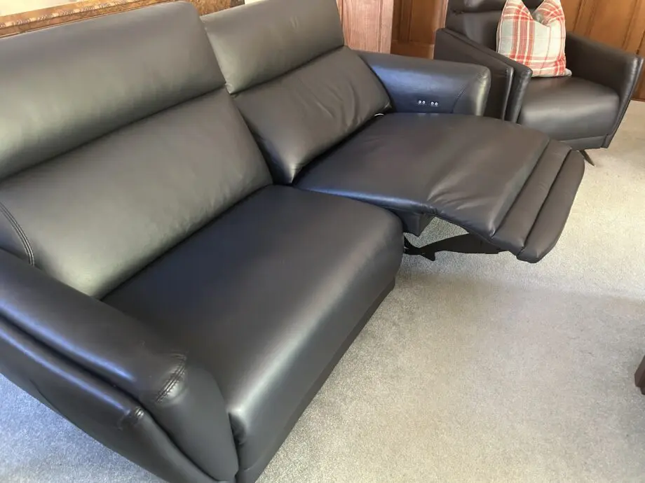 Nepal navy dynaspring 3 piece sofa and seater and chair
