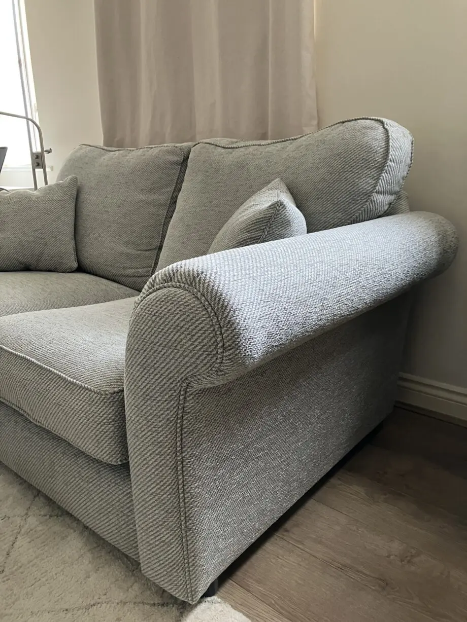 DFS Grey Morland 2-Seater Sofa