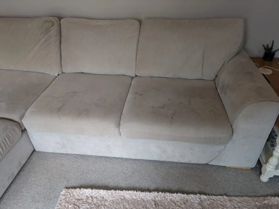 DFS Light Grey Corner Sofa