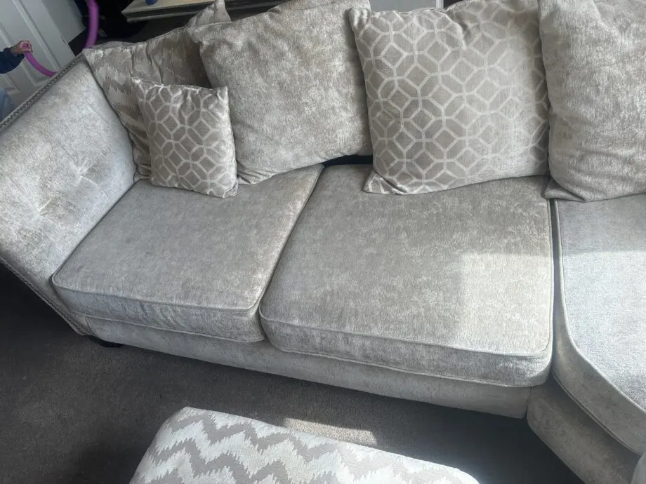 SCS Cream Corner Sofa