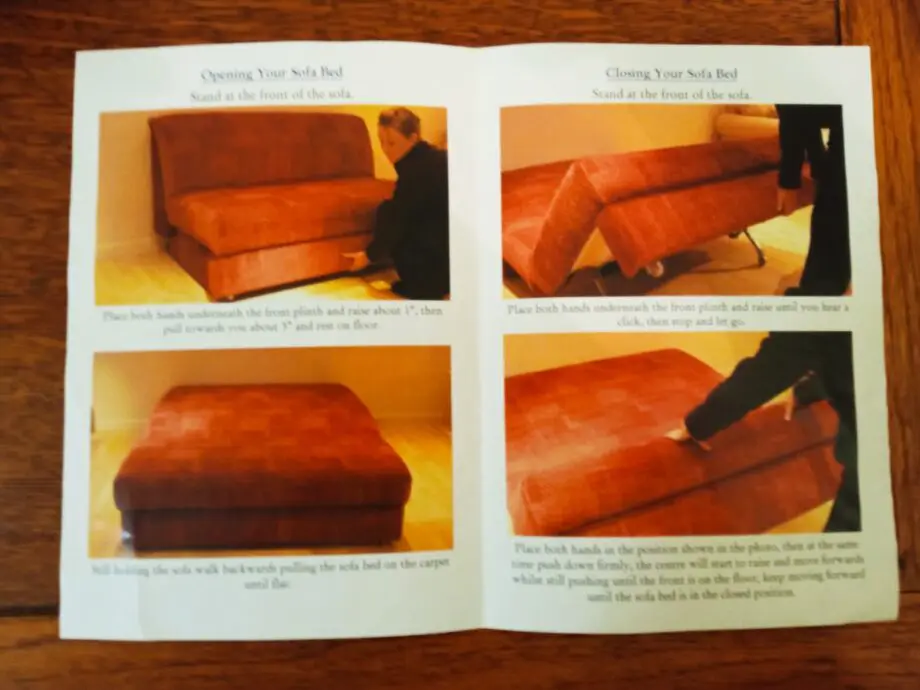 Space-Saving Sofa Bed - Like New! Pull-Out Double
