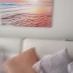 Grey corner sofa