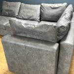 DFS Sofables modular sofa: Endure fabric in steel colour
